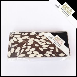 chocolate negro con almendra Sin azucar