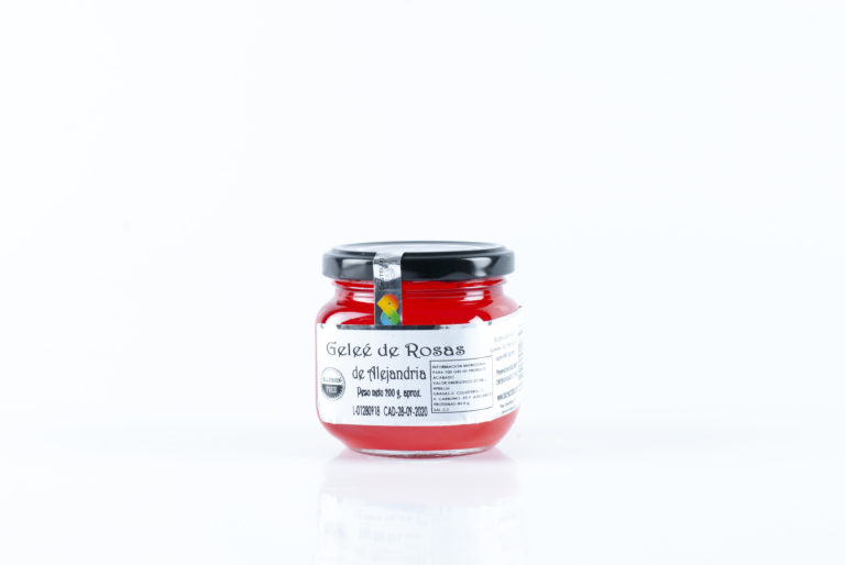 mermelada de gelee de rosas