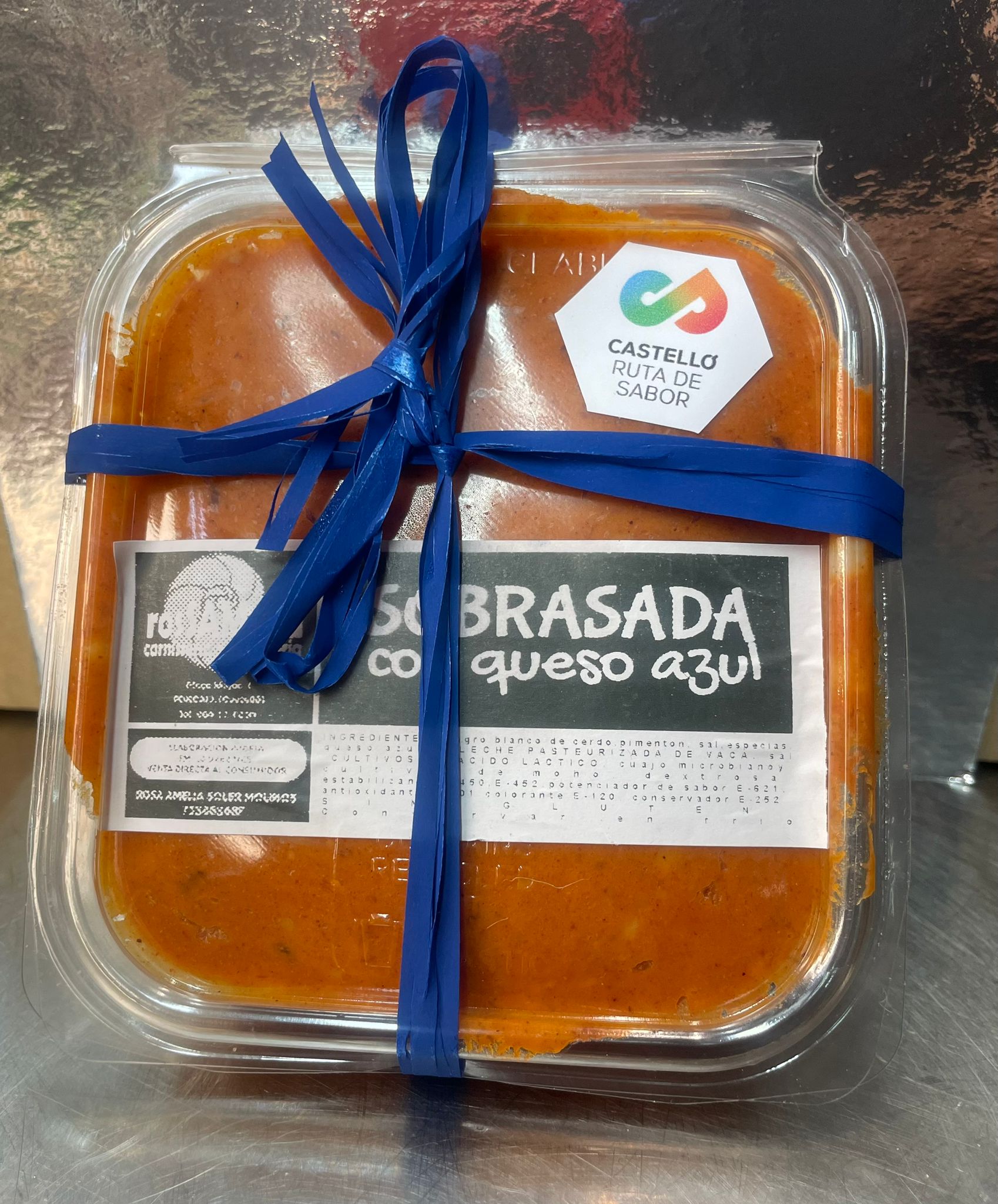 sobrasada queso azul