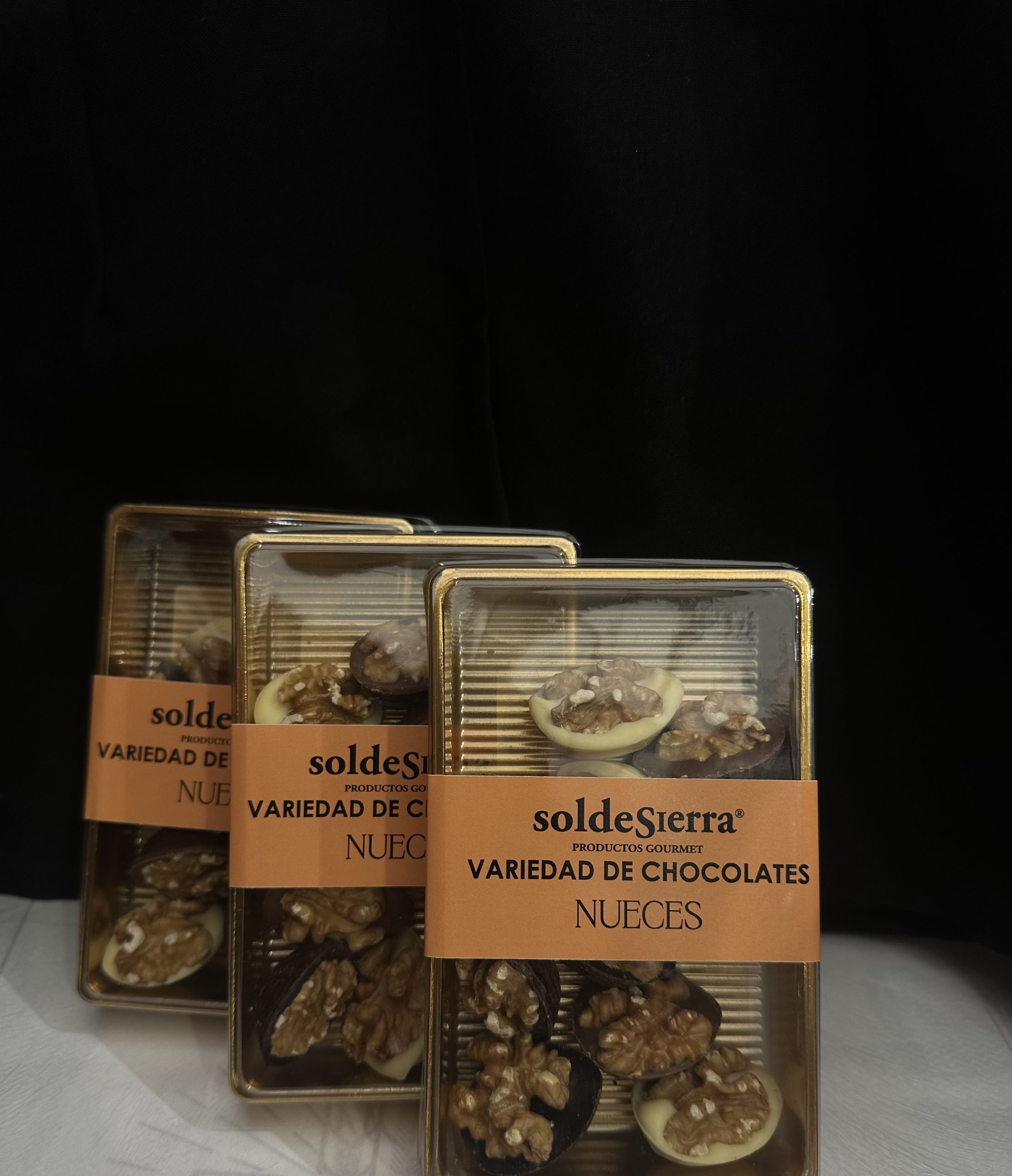 nueces chocolateadas